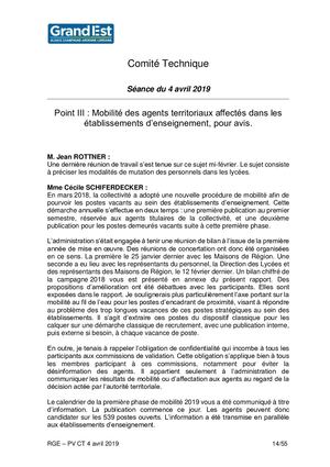 190404 Pv Ctp Du 4 Avril 2019 Mobilité