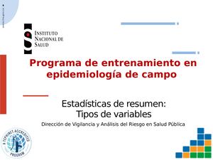 Unidad 1 Estadistica Tipo De Variables V 1 2020