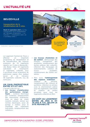 Beuzeville Réha Calvaire Champard A & B Beaux Sites