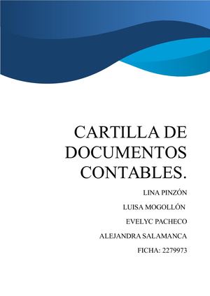 Cartilla De Documentos Contables