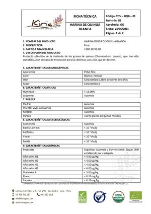 FTHarina De Quinua Kiria Español