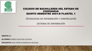 Colegio De Bachilleres Del Estado De Chihuahua 1