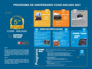 COAR ANCASH 5TO ANIVERSARIO