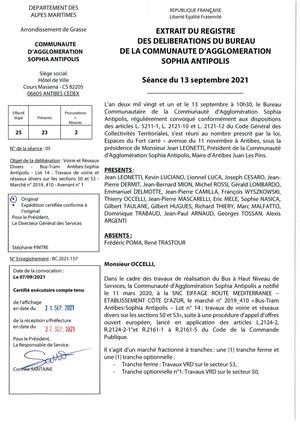 BC 2021 157 DMDT - Bus Tram Antibes - Lot 14 Section S0 S3 - Marché 2019 410 - AV1