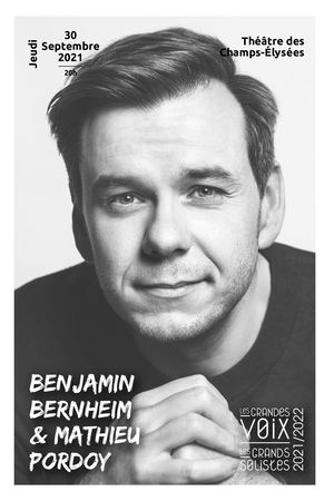 Programme Benjamin Bernheim, 30 septembre 2021, TCE