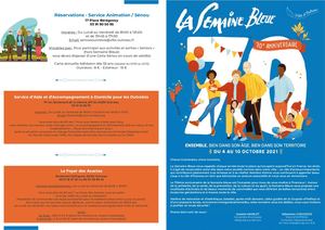 Semaine Bleue Flyer