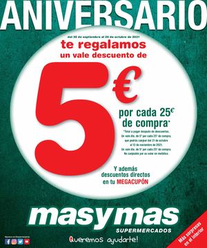Oferta Válida Del 30 De Septiembre Al 20 De Octubre De 2021 Masymas Supermercados