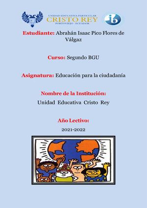 Revista De Educación Para La Ciudadanía