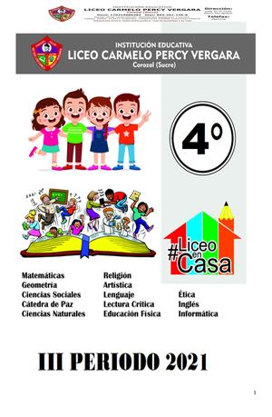 Guia Iii Periodo 2021 Grado 4° Completa (2)