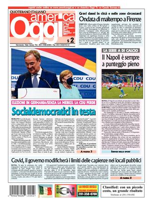 America Oggi 27 Settembre