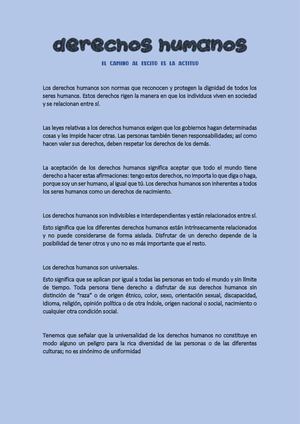 Derechos Humanos
