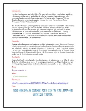 Los Derechos Humanos 2