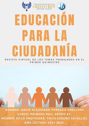 Revista De Educación Para La Ciudadanía