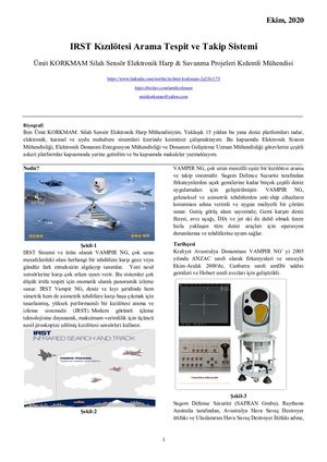 20- Vampir NG İnfra Red Search And Track System