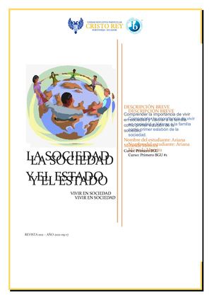 Educación Para La Ciudadanía Tercer Parcial