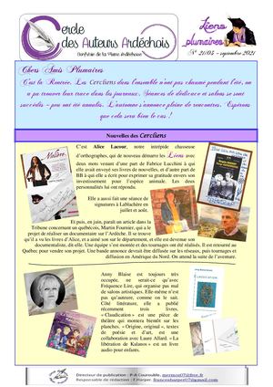 Cercle Newsletter 21 03