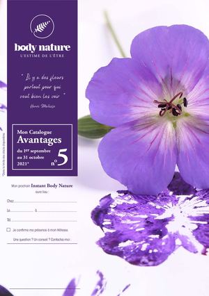 Catalogue Avantages Body Nature Septembre-Octobre 2021