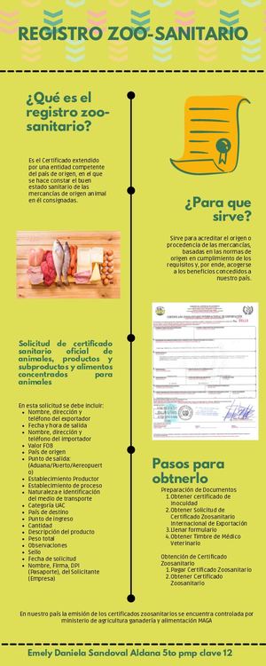 COMERCIO REGISTRO ZOO SANITARIO EMELY SANDOVAL 5TO PMP