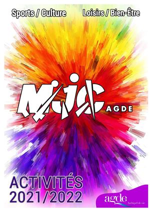 Catalogue activités 2021/2022