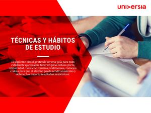 Guia De Habitos Y Tecnicas De Estudio