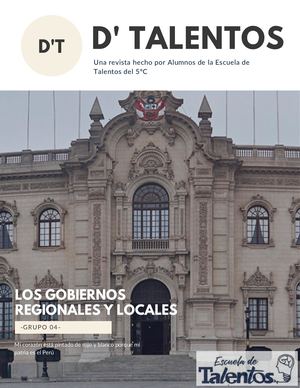 Gobiernos Regionales Y Locales
