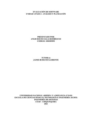 Evaluacion De Software