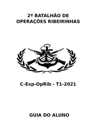 Guia do Aluno do Curso Expedito de Operações Ribeirinhas (C-Exp-OpRib) - 2021