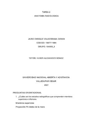 Punto  Anatomia Radiologica Tarea 2