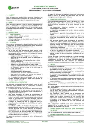 Fiche Technique Levage _ APAVE