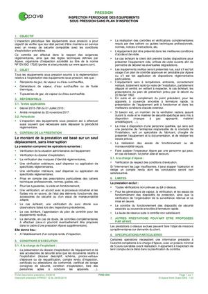 Fiche Technique Pression _ APAVE