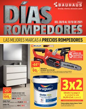 Bauhaus Catalogo 30septiembre 13octubre2021