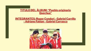 Album Digital Pueblos Originarios