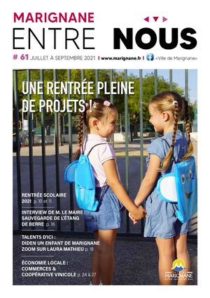 ENTRE NOUS JUILLET À SEPTEMBRE 2021