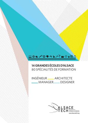 Plaquette des écoles du réseau Alsace Tech - 2021-2022