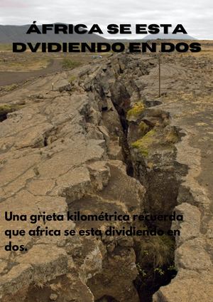 África se divide
