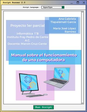 Proyecto Informática Primer Parcial. Manual para el uso de computadora.