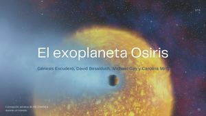 El Exoplaneta Osiris