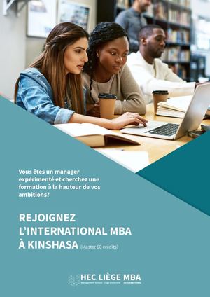 Brochure Mba Kinshasa