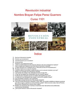 REVOLUCION INDUSTRIAL