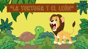 Fábula La Tortuga Y El León