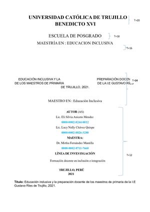 Matriz Operacional De Variables Eli Y Lucy