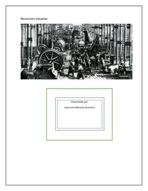 Qué Fue La Revolución Industrial
