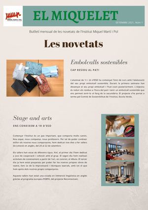 El Miquelet, Setembre 2021