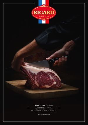 BIGARD - Plaquette Export, version anglaise