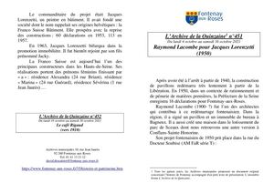 AMFAR A15 451 R Lacombe pour J Lorenzetti 1950