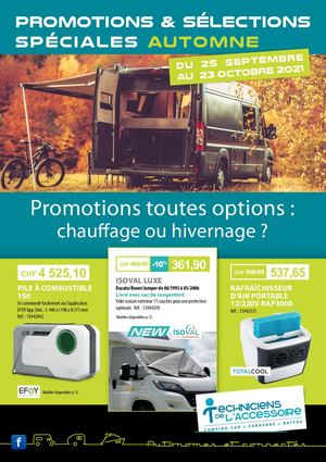 Mailing Techniciens de l'Accessoire (CH) - Octobre 2021