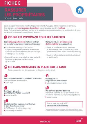 Fastt Fiche E Rassurer Les Proprietaires Vfab