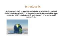 Calentamiento Global  8B