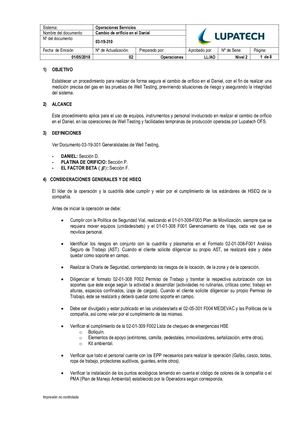 03 19 310 Cambio De Orificio En El Daniel V2