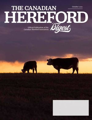 October 2021 Canadian Hereford Digest
